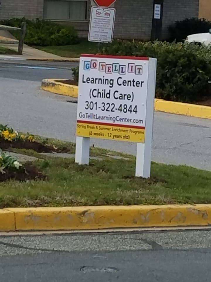 Go Tell It Learning Center | 1798 Brightseat Rd, Hyattsville, MD 20785, USA | Phone: (301) 322-4844