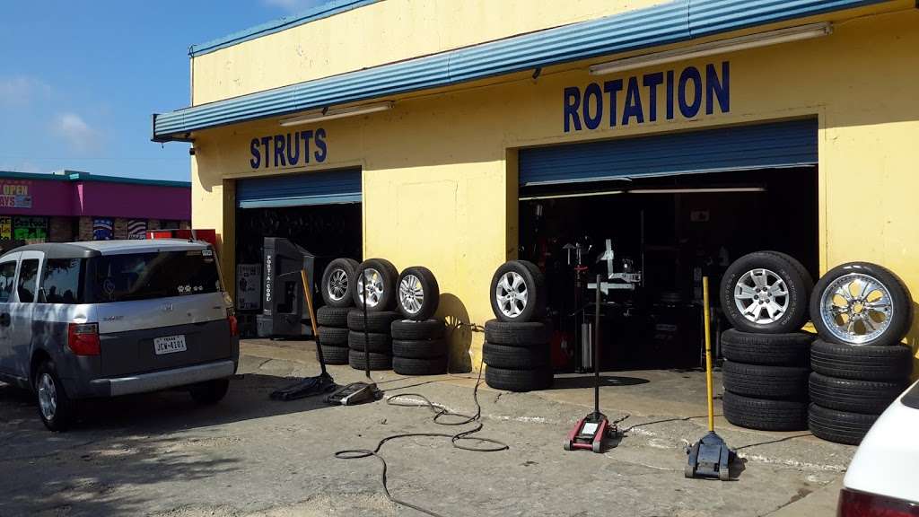 Flores Tire Shop | 413 Pat Booker Rd, Universal City, TX 78148, USA | Phone: (210) 659-4569