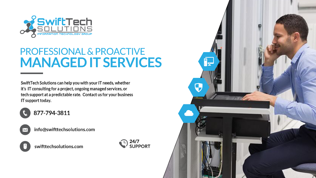 SwiftTech Solutions - IT Support | 14351 Myford Rd, Tustin, CA 92780, USA | Phone: (877) 794-3811