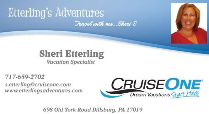 Etterlings Adventures - CruiseOne | Old York Rd, Dillsburg, PA 17019, USA | Phone: (717) 659-2702