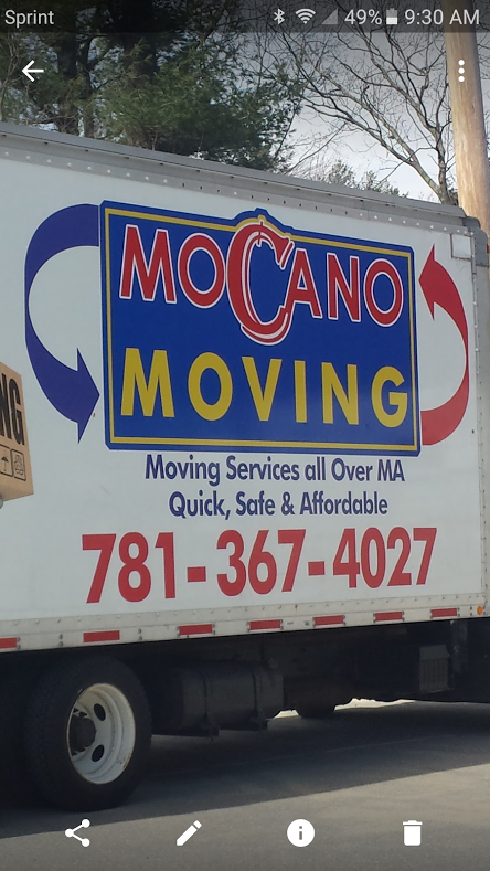 Mocano Moving Services | 132 Alley St, Lynn, MA 01902, USA | Phone: (781) 367-4027