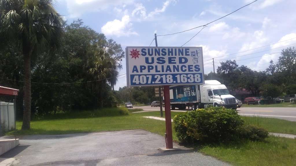 Sunshine used Appliances Inc. | 5624 S Orange Blossom Trail, Intercession City, FL 33848, USA | Phone: (407) 218-1638