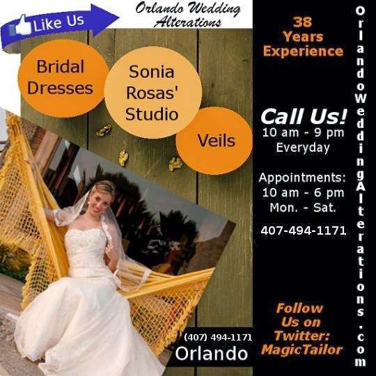 Orlando Wedding Alterations | 10318 Mallard Landings Way, Orlando, FL 32832, USA | Phone: (407) 494-1171