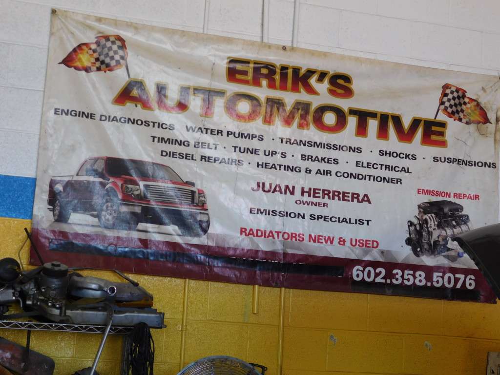 Eriks Automotive | 9503 N El Mirage Rd, El Mirage, AZ 85335, USA | Phone: (602) 358-5076