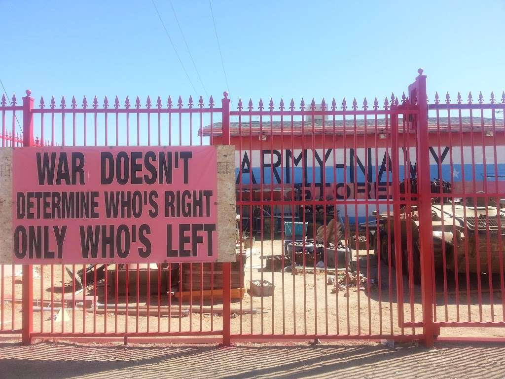 Bobs Army Navy Store | 2100 Mono St, Mojave, CA 93501, USA | Phone: (661) 824-3333