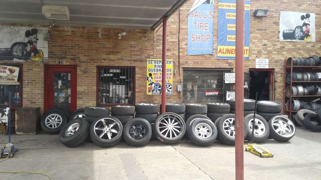 Halls Tire Shop | 120 E Pleasant Run Rd, Lancaster, TX 75146, USA | Phone: (972) 227-1220