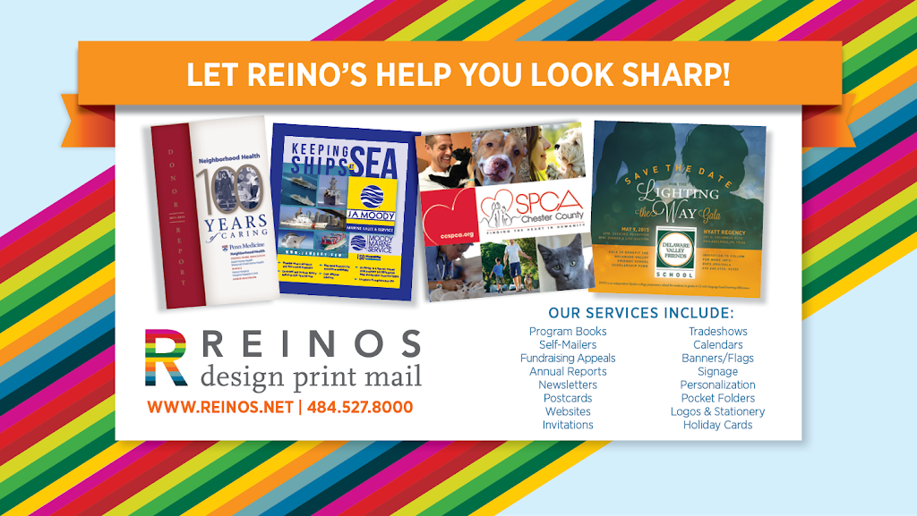 Reinos Design Print Mail | 99 Great Valley Pkwy, Malvern, PA 19355, USA | Phone: (484) 527-8000