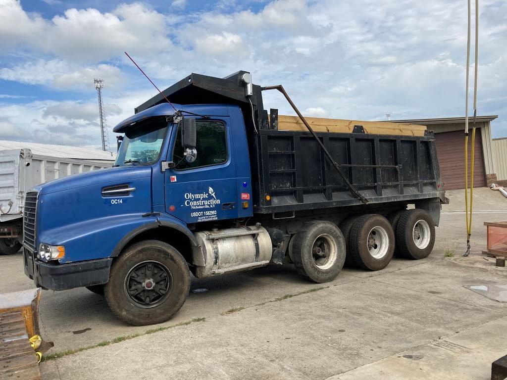 Olympic Dump Truck Services & Heavy Equipment Transport | 120 MacArthur Ct, Nicholasville, KY 40356, USA | Phone: (859) 576-9270