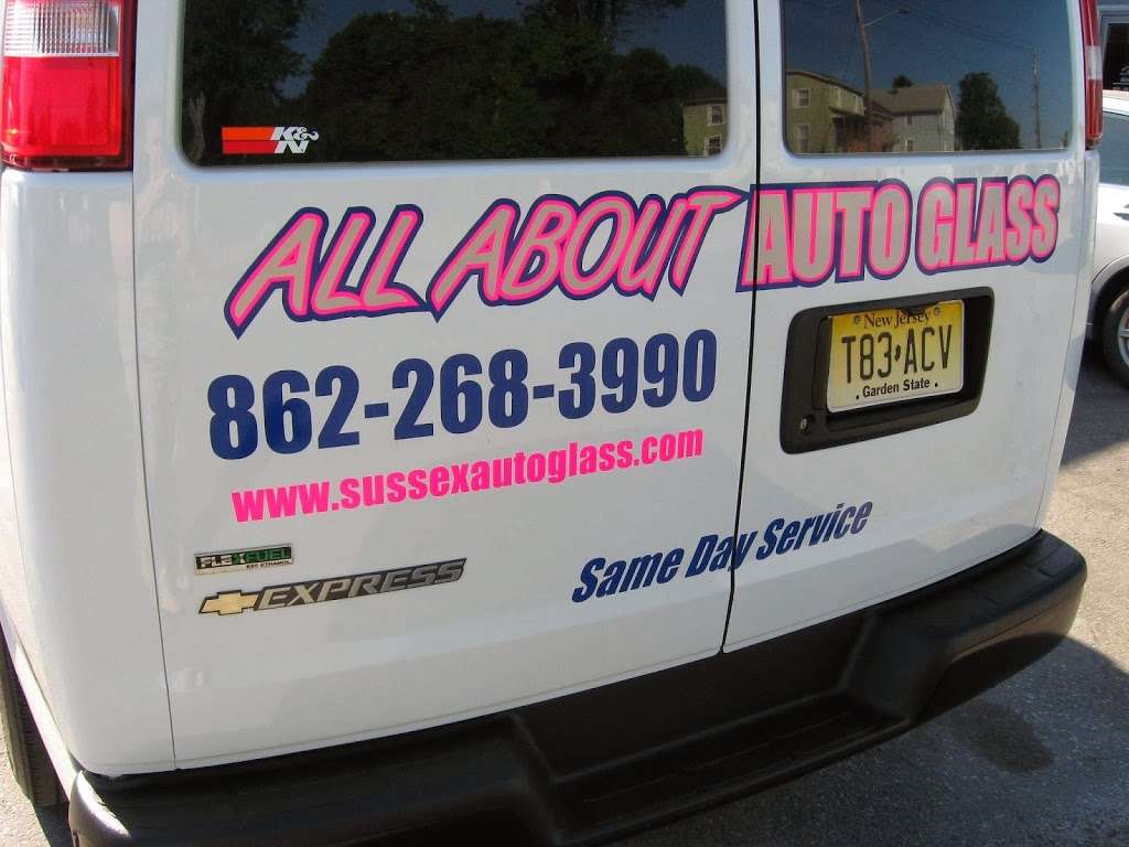 All About Auto Glass | 26 Bergen Ave, Sussex, NJ 07461, USA | Phone: (862) 268-3990