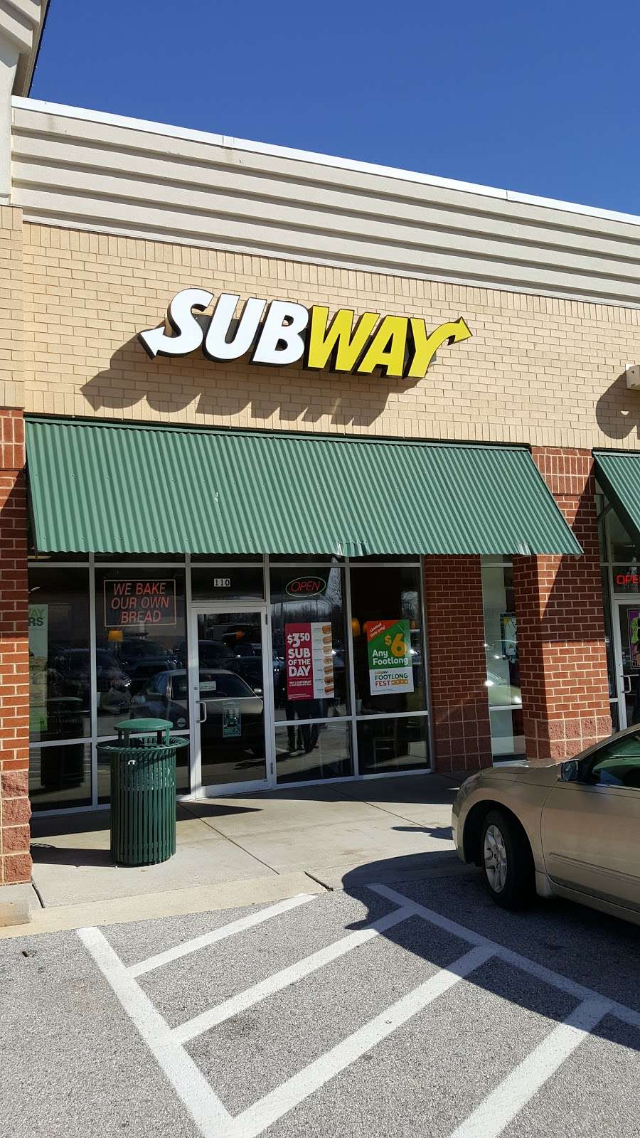 Subway | 7500 Montpelier Rd #110, Laurel, MD 20723, USA | Phone: (301) 776-6446