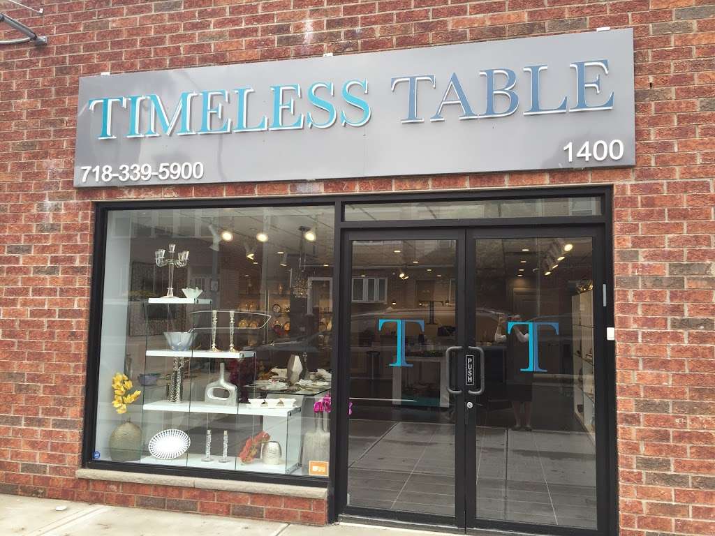 Timeless Table | 1400 E 4th St, Brooklyn, NY 11230, USA | Phone: (718) 339-5900