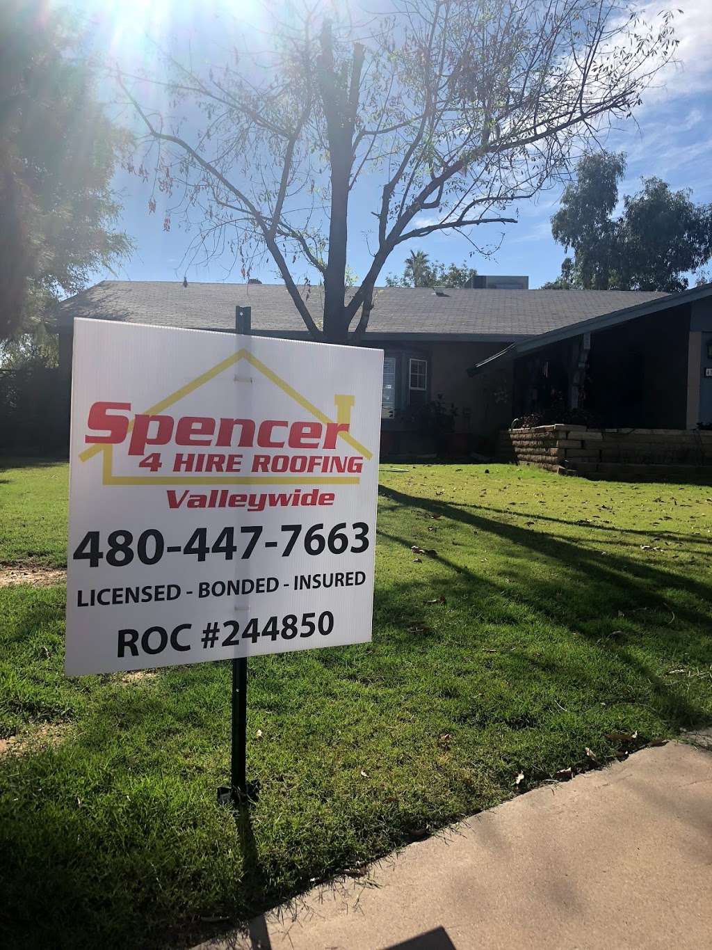 Spencer 4 Hire Roofing | 4606 E Glenhaven Dr, Phoenix, AZ 85048, USA | Phone: (480) 888-5315