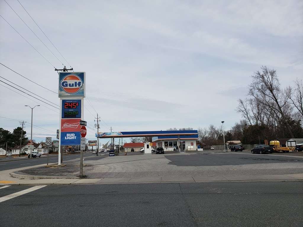 Gulf Oils online gas station | 212 Sunburst Hwy, Cambridge, MD 21613, USA