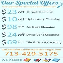 Friendswood Carpet Cleaning | 709 W Parkwood Ave, Friendswood, TX 77546, USA | Phone: (713) 429-5175