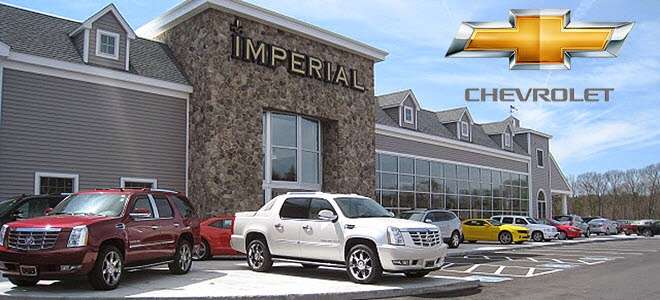 Imperial Chevrolet | 18 Uxbridge Rd, Mendon, MA 01756, USA | Phone: (508) 244-4865