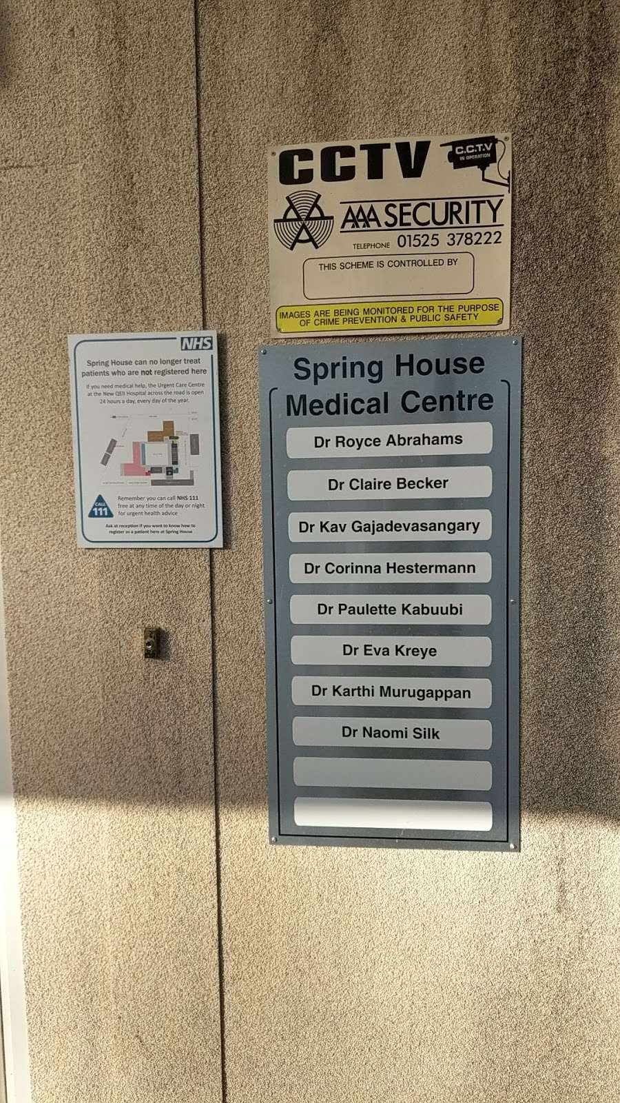 Spring House Medical Centre | Ascots Ln, Welwyn Garden City AL7 4HL, UK | Phone: 01707 294354