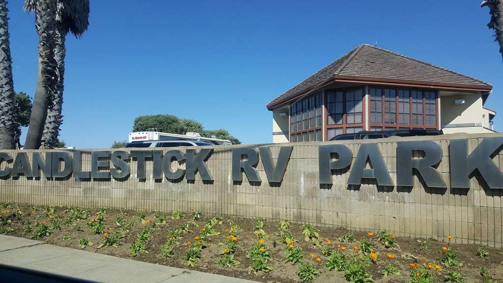 Candlestick RV Park | 650 Gilman Ave, San Francisco, CA 94124, USA | Phone: (415) 822-2299