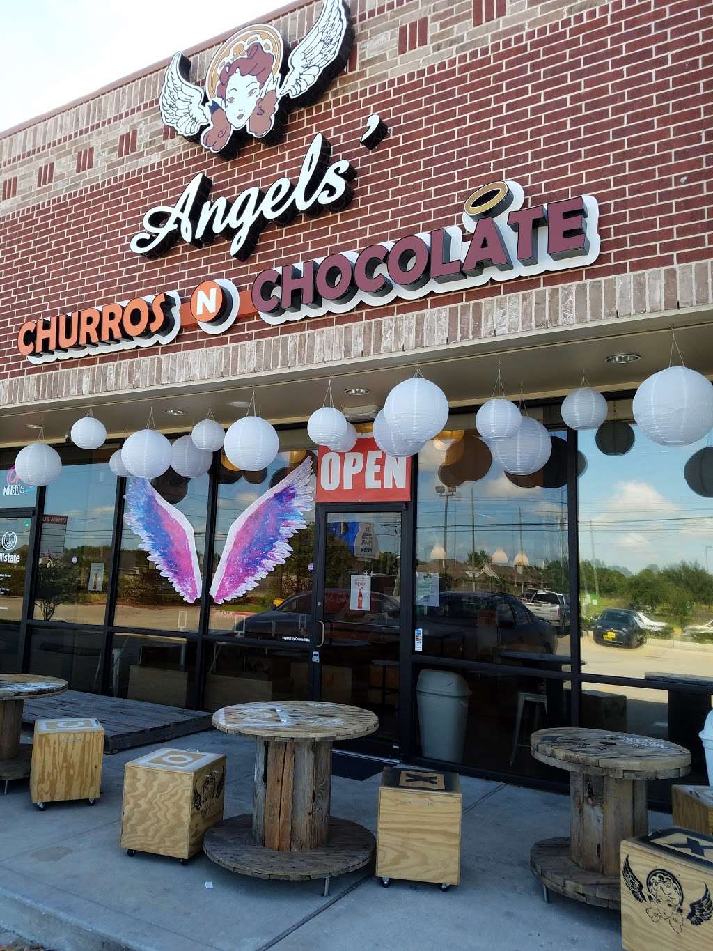 Angels Churros N Chocolate | 1380, 7160 Barker Cypress Rd #F, Cypress, TX 77433, USA | Phone: (832) 770-0802