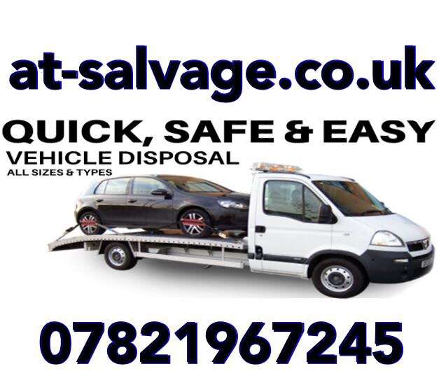 A.t salvage.co.uk scrap my car Hertfordshire 07780500231 cash fo | 1 Netherfield Ln, Stanstead Abbotts, Ware SG12 8HP, UK | Phone: 07780 500231