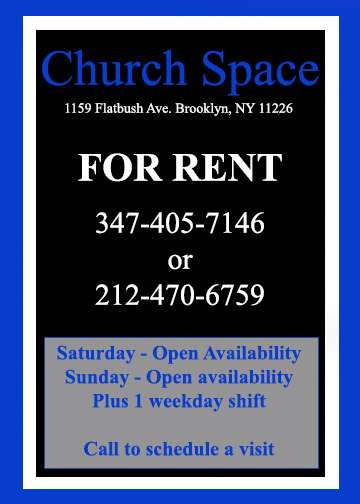 First Grace Community Church | 1159 Flatbush Ave, Brooklyn, NY 11226, USA | Phone: (347) 405-7146