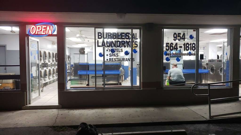 Bubbles Laundry 24 Hours Laundry | 2605 N Andrews Ave, Wilton Manors, FL 33311, USA | Phone: (954) 564-1818