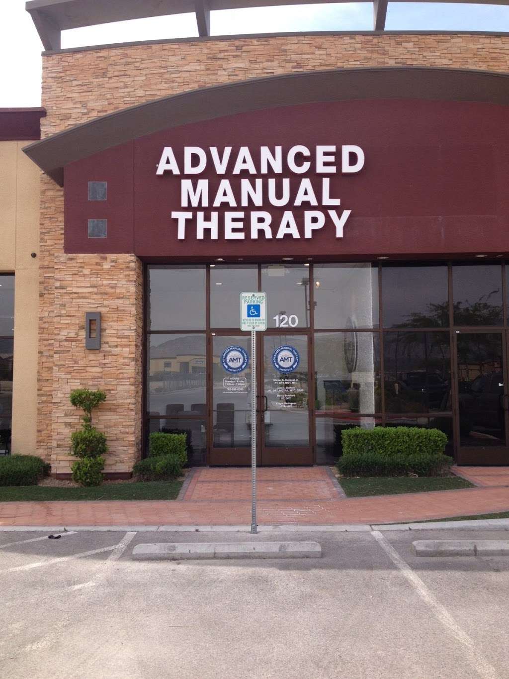 Advanced Manual Therapy Institute | 6424 Losee Rd #120, North Las Vegas, NV 89086, USA | Phone: (702) 896-0383