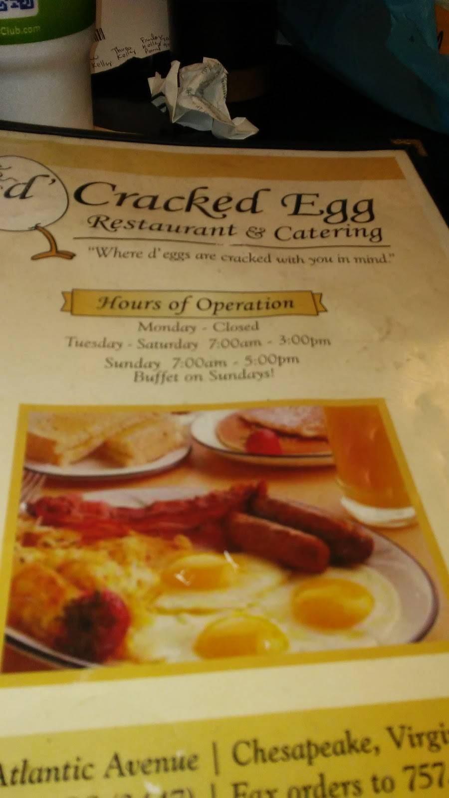 DCracked Egg | 2044 Atlantic Ave, Chesapeake, VA 23324, USA | Phone: (757) 543-3447