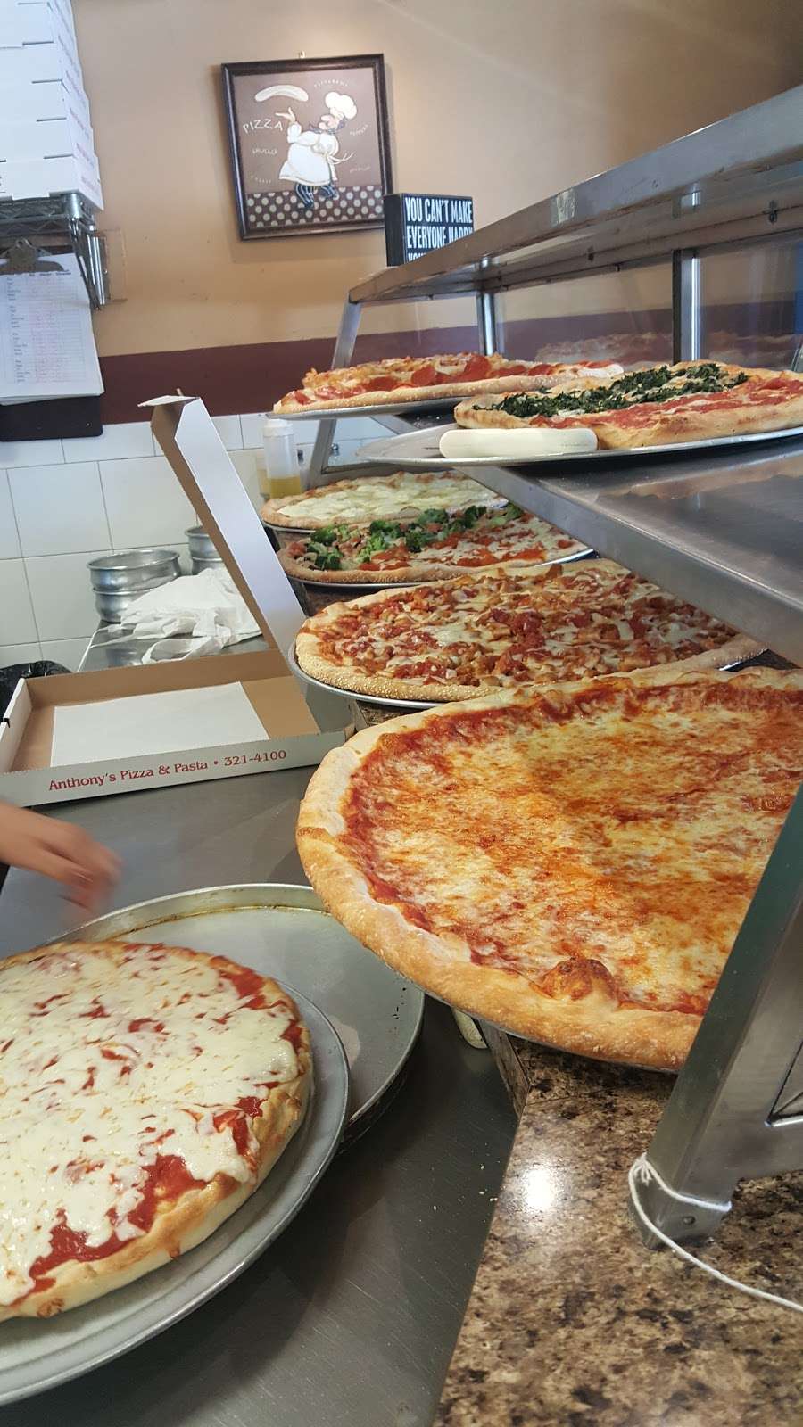 Anthonys Pizza & Pasta | 791 Udall Rd, West Islip, NY 11795, USA | Phone: (631) 321-4100