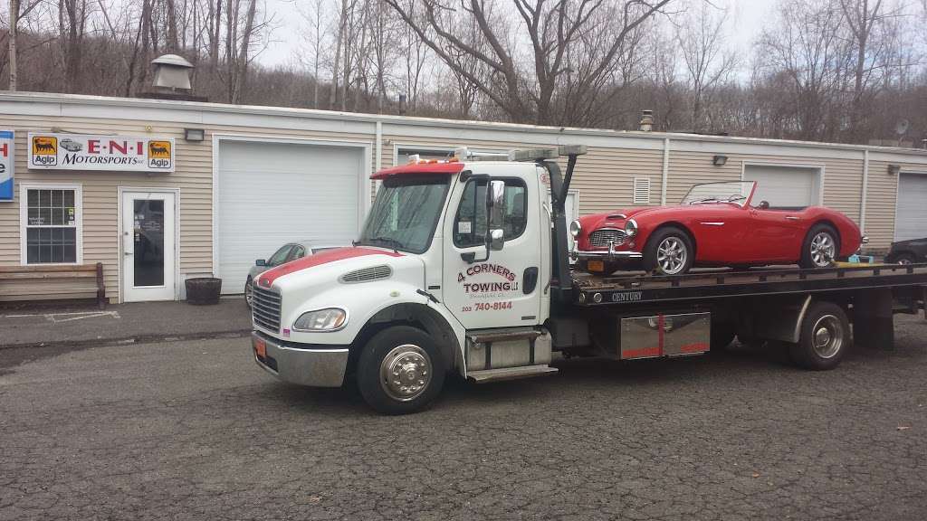 Four Corners Towing | 820 Federal Rd, Brookfield, CT 06804, United States | Phone: (203) 740-8144