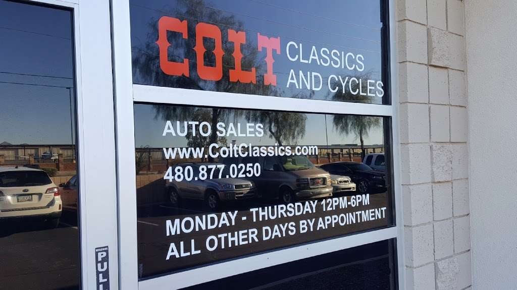 Colt Classics and Cycles, LLC | 1 W Deer Valley Dr #118, Phoenix, AZ 85027, USA | Phone: (480) 877-0250