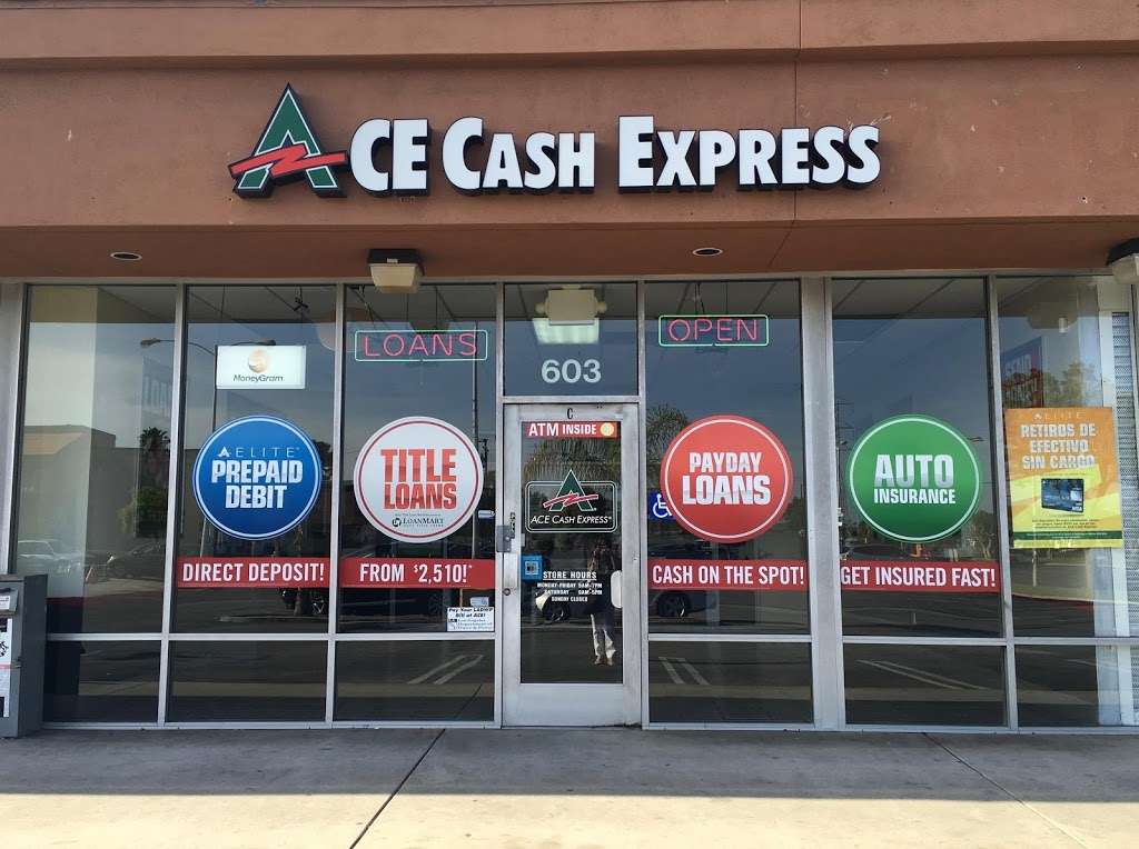 ACE Cash Express - ATM | 603 E University Dr Ste C, Carson, CA 90746 | Phone: (310) 327-7243