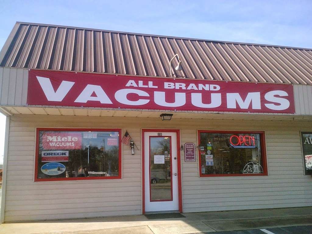 All Brand Vacuums of Lake Norman Inc. | 665 N Old North Carolina Hwy 16, Denver, NC 28037, USA | Phone: (704) 489-1508