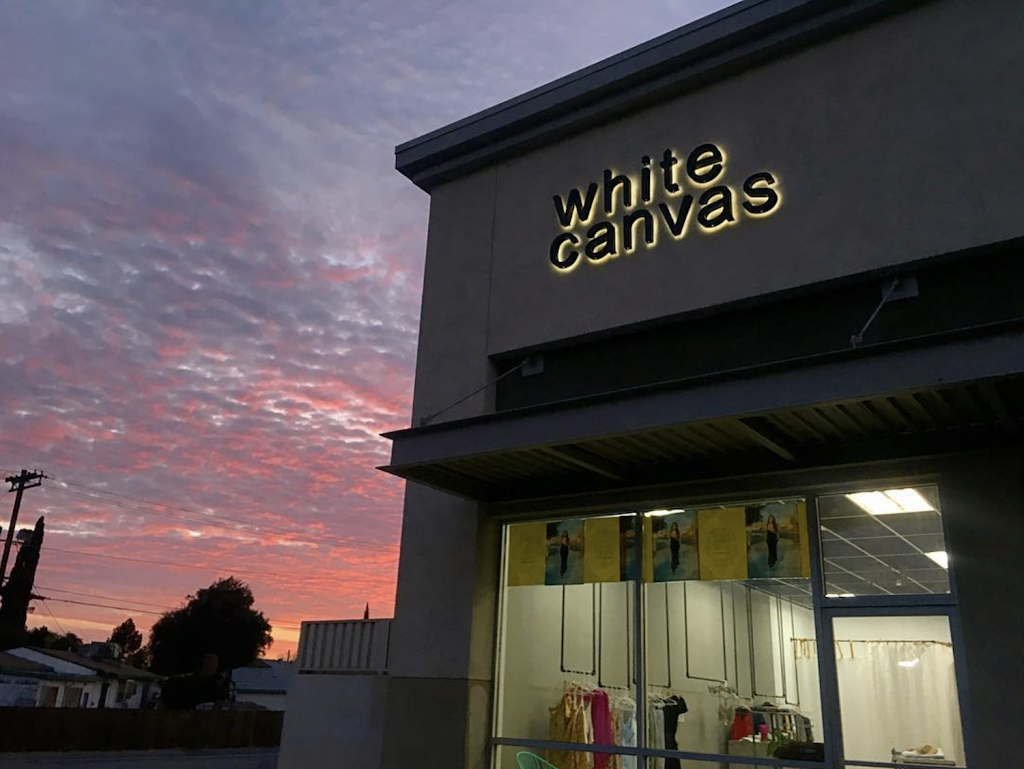 Shop White Canvas | 9007 Woodman Ave unit h, Pacoima, CA 91331, USA | Phone: (747) 217-5966