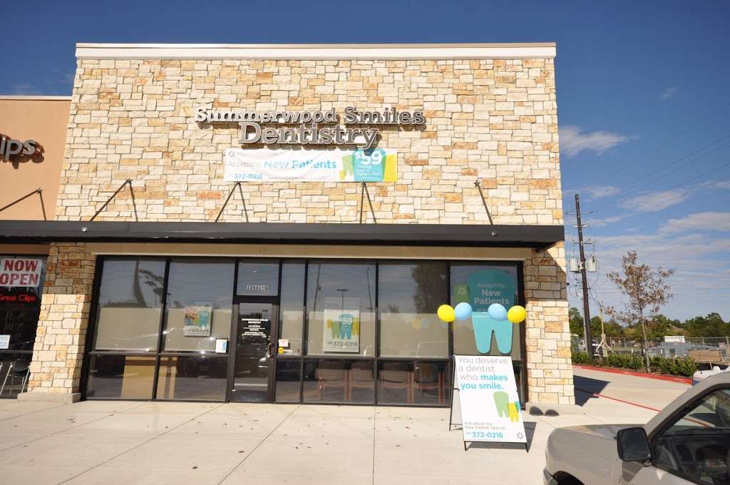 Summerwood Smiles Dentistry and Orthodontics | 12661 W Lake Houston Pkwy Ste G, Houston, TX 77044 | Phone: (281) 372-0216