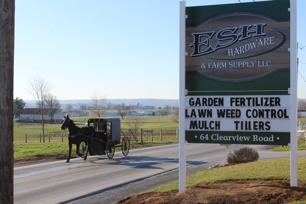 Esh Hardware & Farm Supply Llc | 64 Clearview Rd, Ronks, PA 17572, USA | Phone: (717) 768-8497