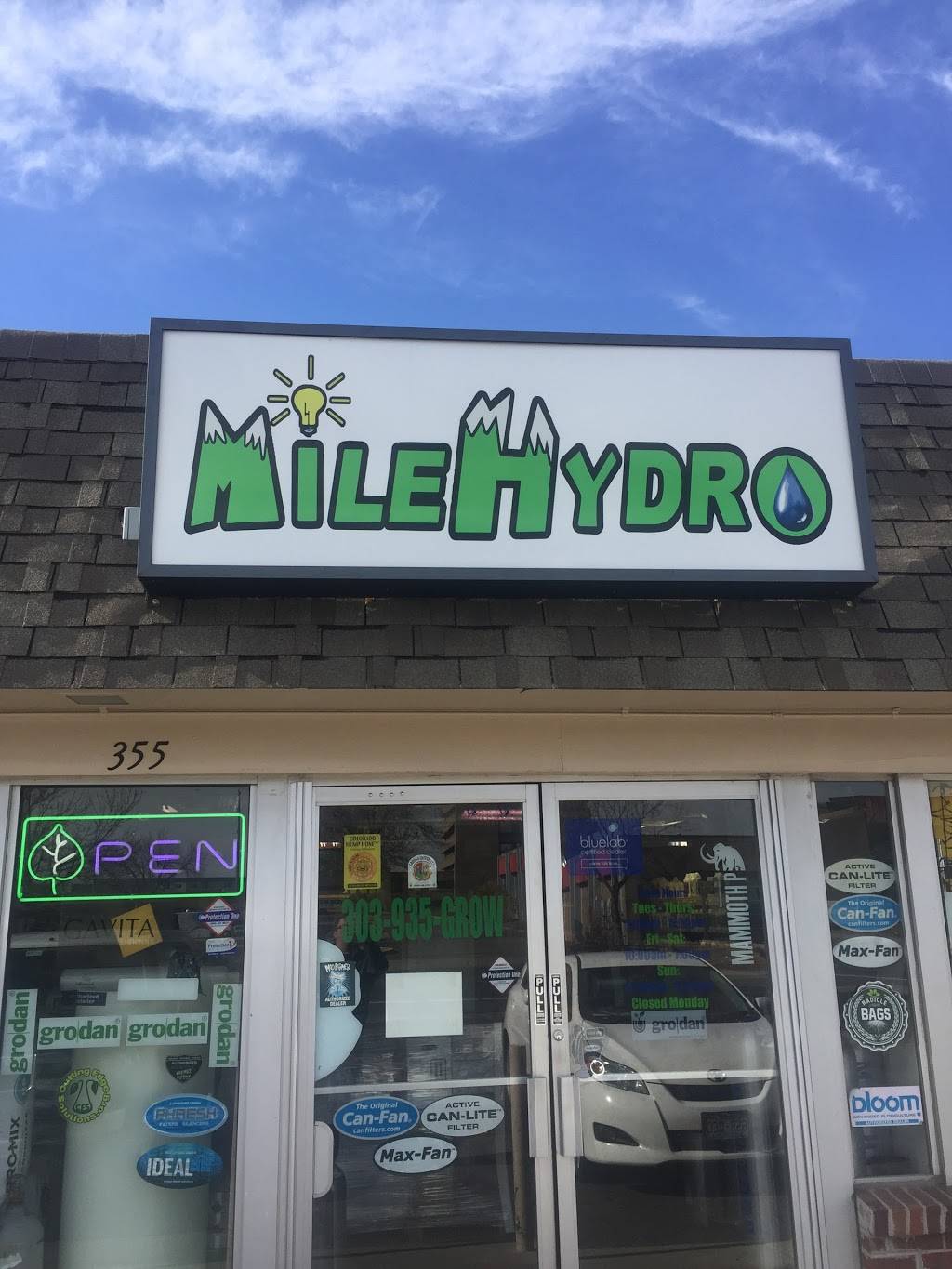 MileHydro | 355 S Harlan St, Lakewood, CO 80226, USA | Phone: (303) 935-4769