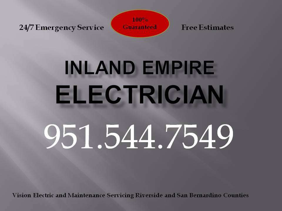 Vision Electric and Maintenance | 2782 Scarborough Pl, Riverside, CA 92503, USA | Phone: (951) 544-7549