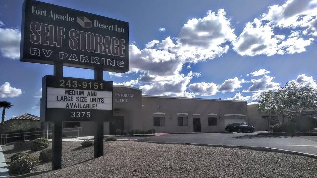 Fort Apache Desert Inn Self Storage | 3375 S Fort Apache Rd, Las Vegas, NV 89117, USA | Phone: (702) 666-6572