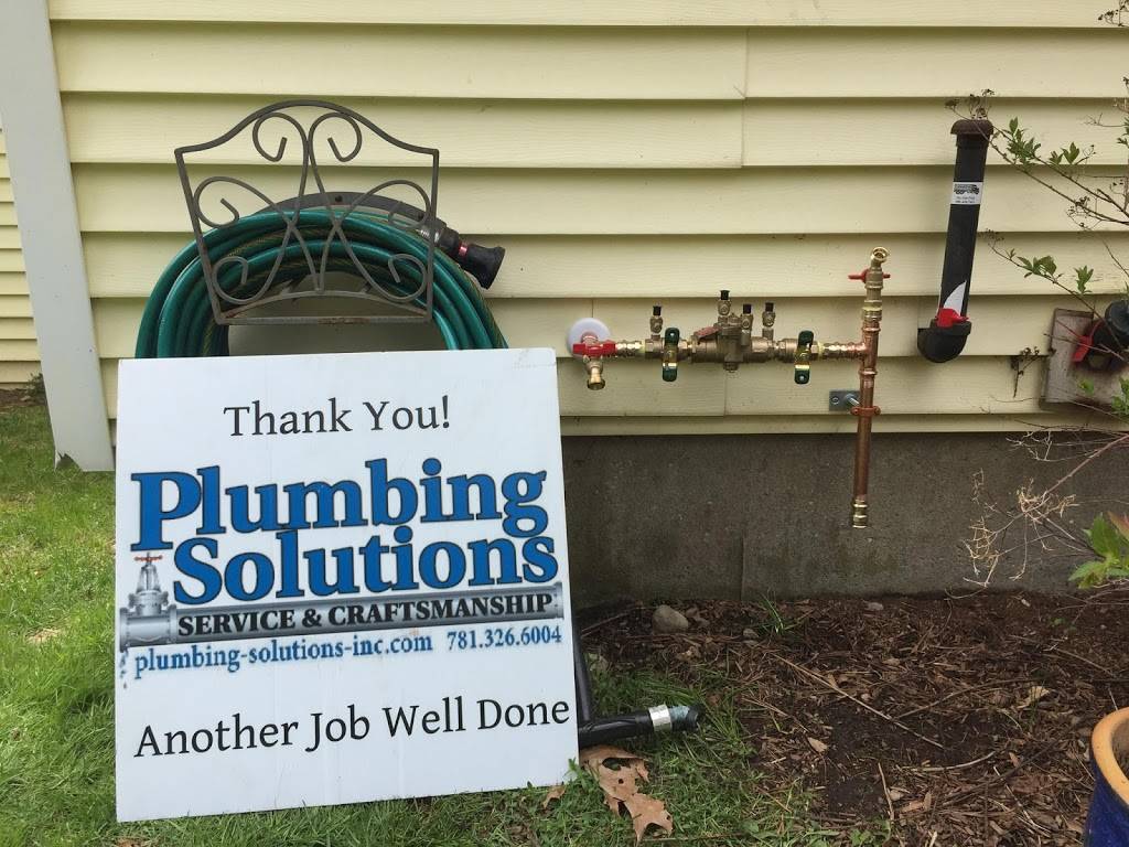 Plumbing Solutions | 5 Business St, Dedham, MA 02026, USA | Phone: (781) 326-6004