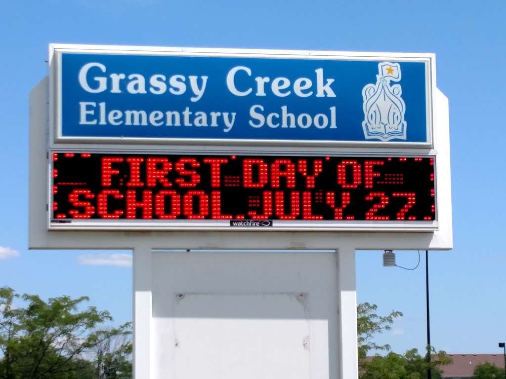Grassy Creek Elementary School | 2111 Sheek Rd, Greenwood, IN 46143 | Phone: (317) 535-3980