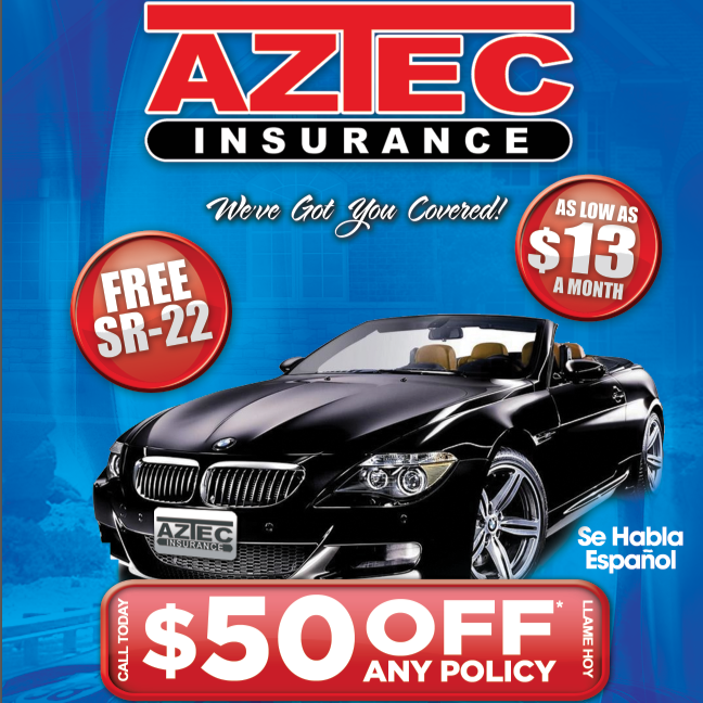 Aztec Insurance Services | 23962 Alessandro Blvd, Moreno Valley, CA 92553, USA | Phone: (951) 247-4444