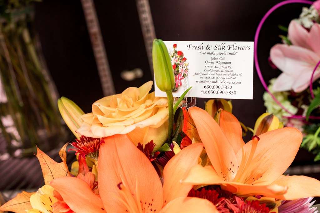 Fresh and Silk Flowers | 578 West Army Trail Road, Carol Stream, IL 60188, USA | Phone: (630) 690-7822