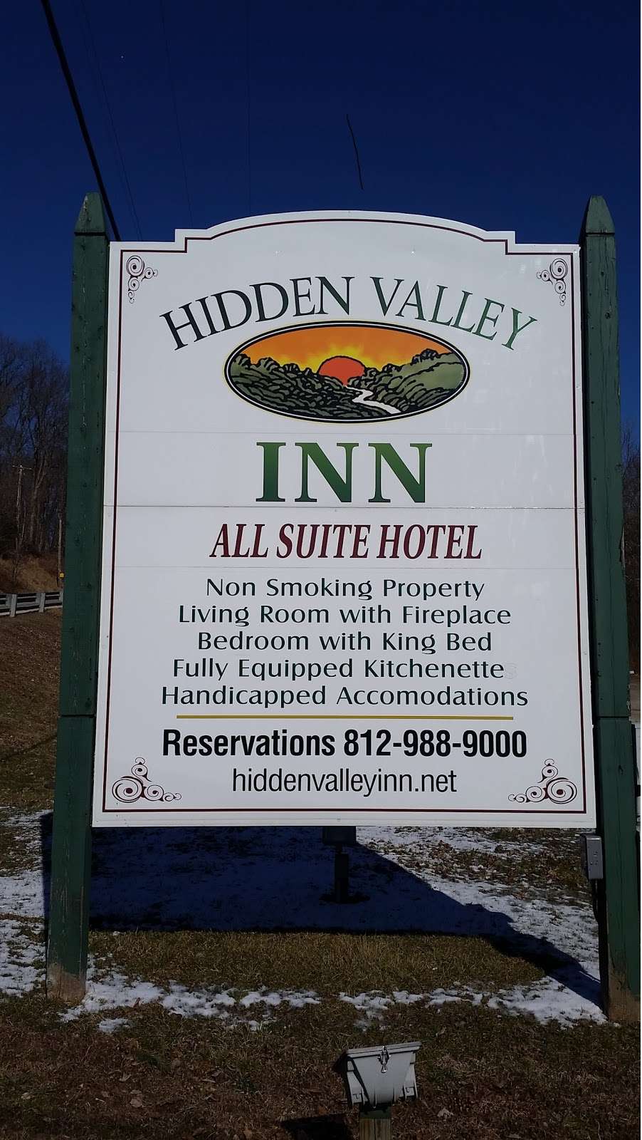 Hidden Valley Inn | 201 N Van Buren St, Nashville, IN 47448, USA | Phone: (877) 988-9099