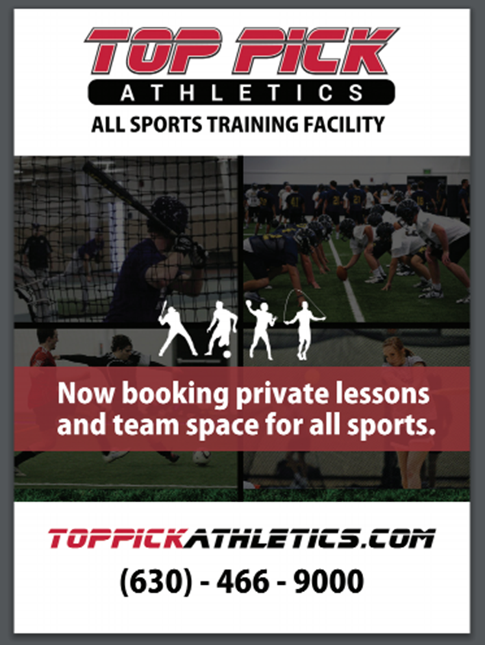 Top-Pick Athletics | 769 Heartland Dr unit j, Sugar Grove, IL 60554, USA | Phone: (630) 466-9000