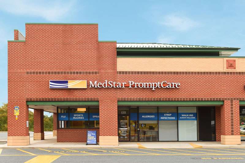 MedStar PromptCare at Belcamp | 1321 Riverside Pkwy, Belcamp, MD 21017 | Phone: (410) 297-2380