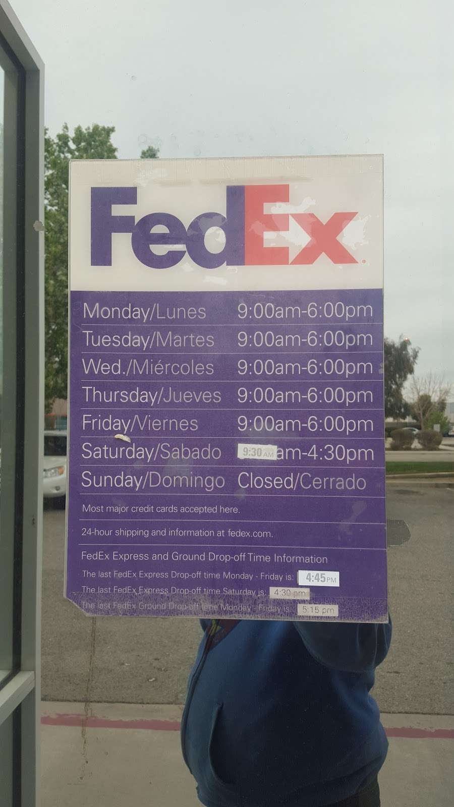 FedEx Ship Center | 133 E Ave K 6 K-6, Lancaster, CA 93535, USA | Phone: (800) 463-3339