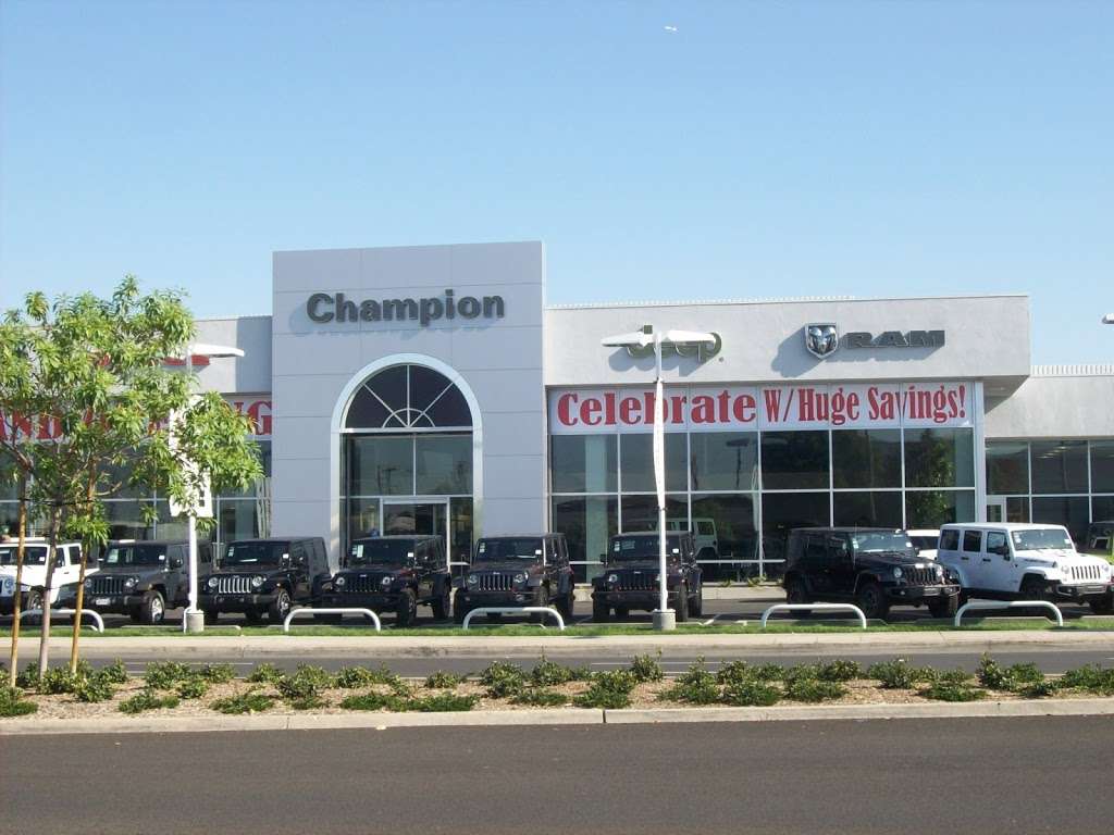 Champion Chrysler Jeep Dodge RAM FIAT | 9655 Firestone Blvd, Downey, CA 90241, USA | Phone: (562) 291-6084