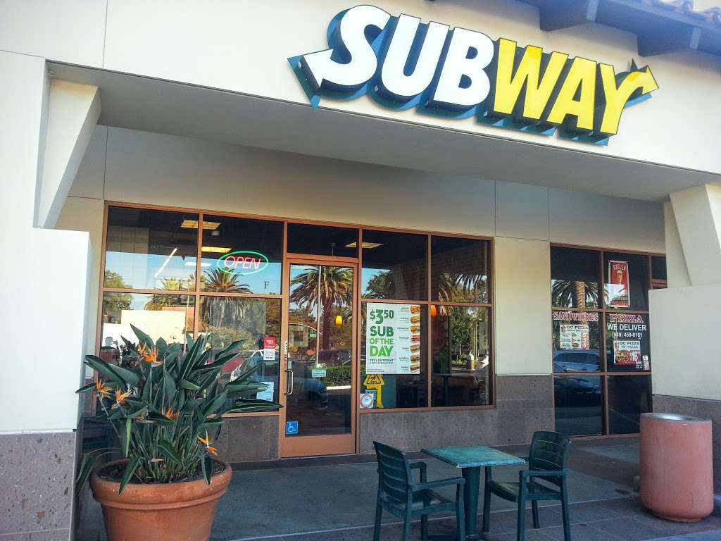 Subway Restaurants | 26861 Trabuco Rd F, Mission Viejo, CA 92691, USA | Phone: (949) 581-3366