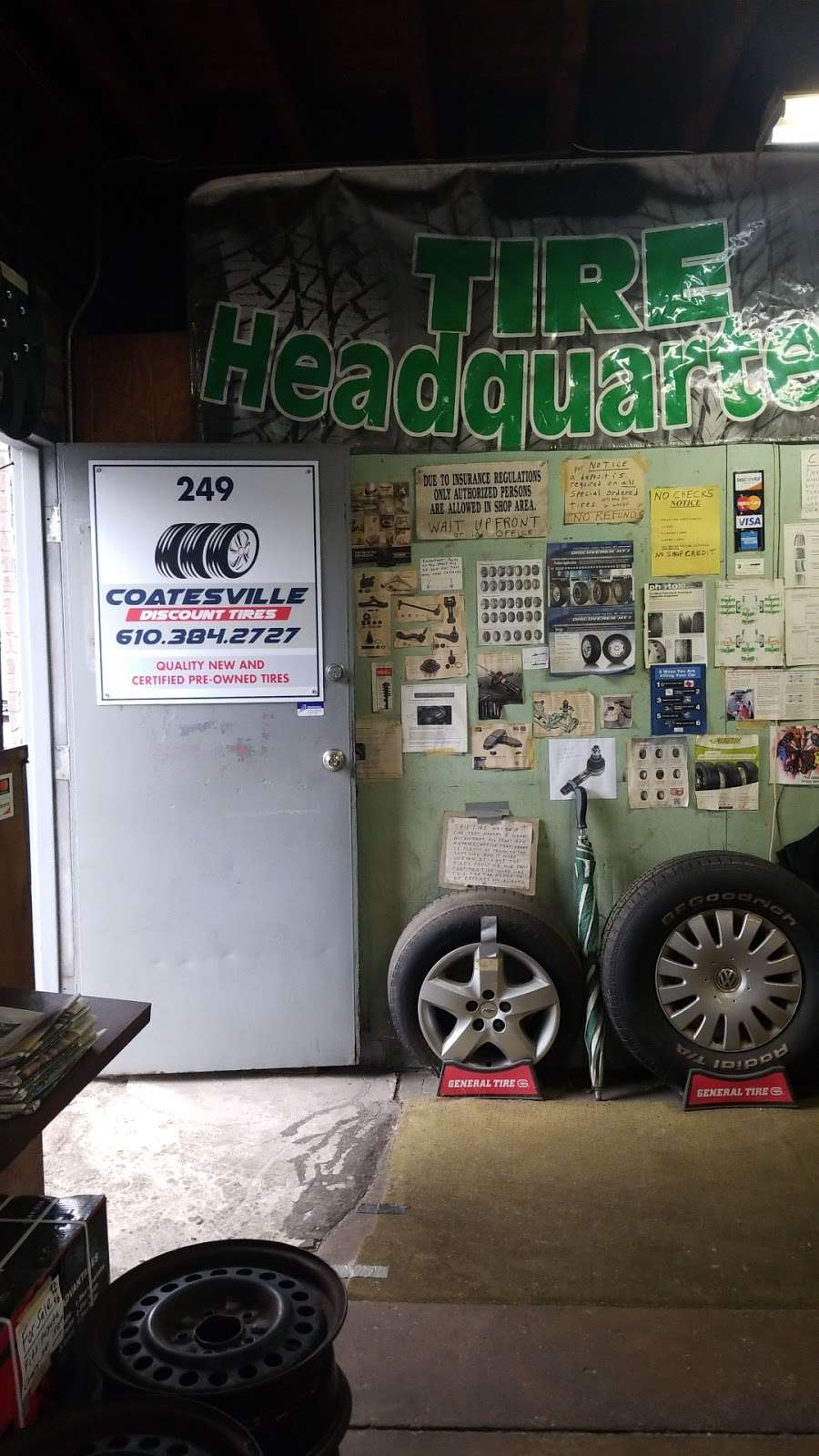 Coatesville Tire Shop | 249 Lumber St, Coatesville, PA 19320, USA | Phone: (610) 384-2727