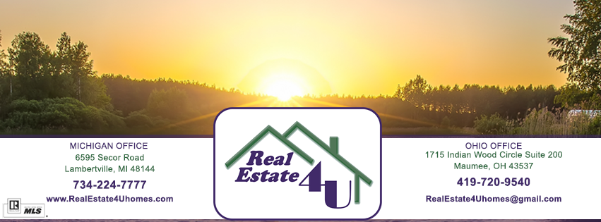 Real Estate 4U | 6595 Secor Rd, Lambertville, MI 48144, USA | Phone: (734) 224-7777